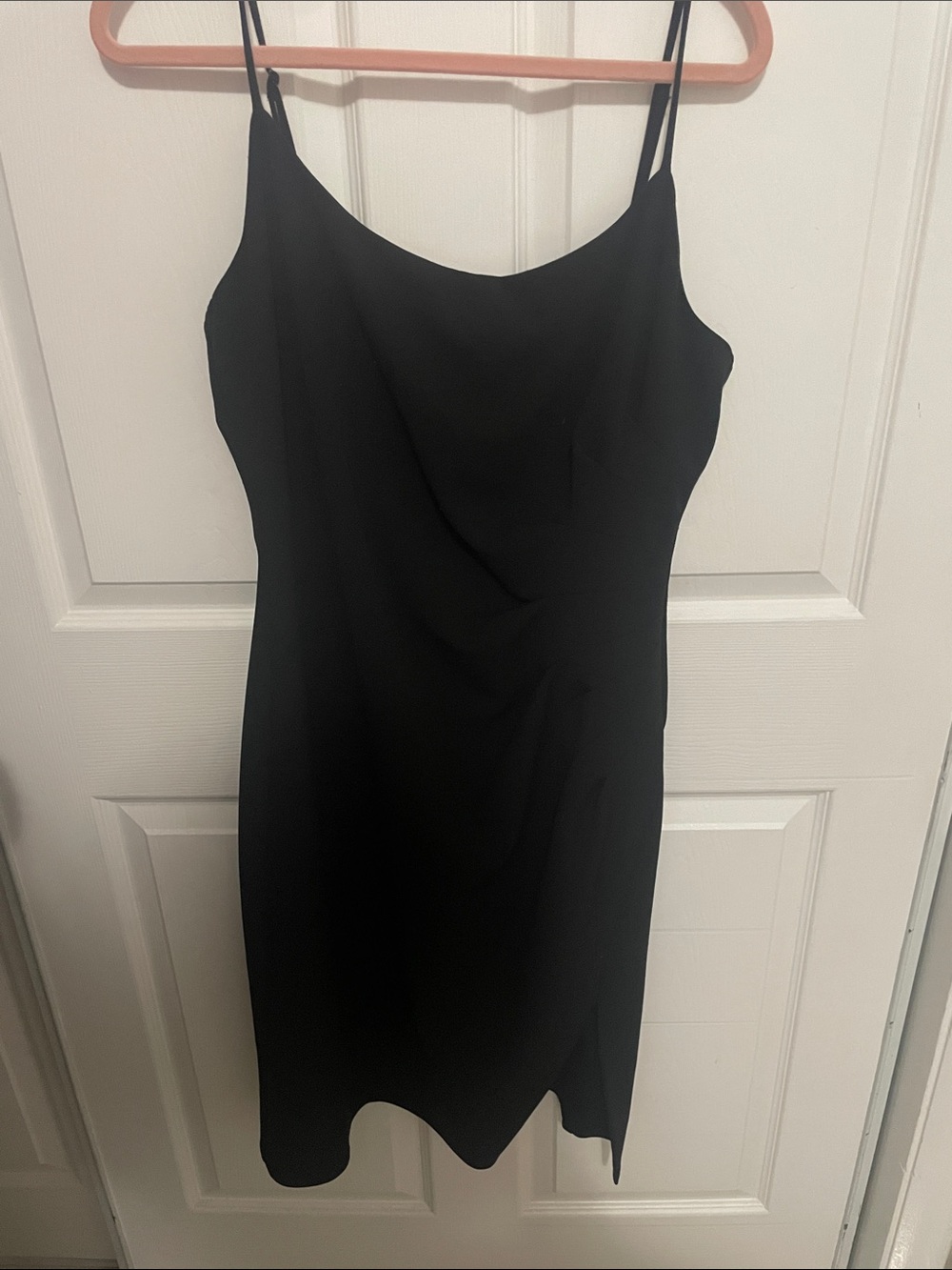 Laundry By Shelli Segal Black Slip Mini Dress